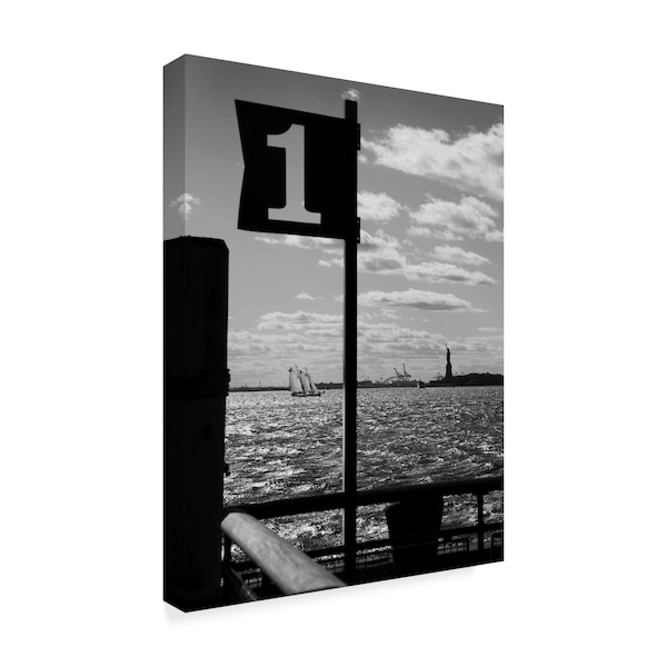 Chris Bliss 'Ny Harbor 1' Canvas Art,35x47